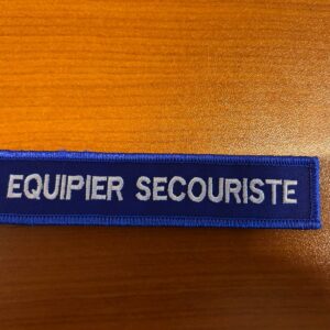 Bande Patronymique PSE2 - Equipier Secouriste