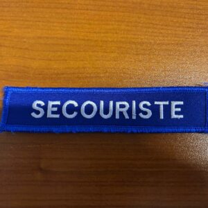 Bande Patronymique PSE1 - Secouriste